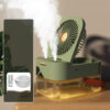 Humidifier Spray Fan Portable Fan Air Cooler Air Humidifier USB Mist Fan Desktop Fan With Night Light For Summer Home Appliance - Imagen 2