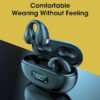 Bone Conduction Headphones TWS Earbuds Ear Clip Bluetooth 5.3 Touch Wireless Earphone In-Ear Bass HIFI Sports Headset - Imagen 2
