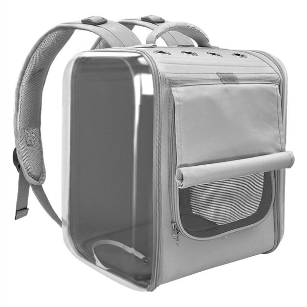 Pet Cat Carrier Backpack Breathable Cat Travel Outdoor Shoulder Bag For Small Dogs Cats Portable Packaging Carrying Pet Supplies - Imagen 8