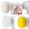 Electric Cleaning Brush Magic Brush Electric Bathtub Brush Housework 5 In 1 Cleaning Brush Electric Bathtub Brush Cleaning Brushes - Imagen 2