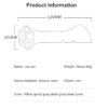 Multifunction Pet Canned Spoon Jar Opener Puppy Feeding Mixing Wet Dry Scoop Cat Dog Accessories Feeder Shovel Pets Tableware Multifunction Pet Canned Spoon Jar Opener Puppy - Imagen 7