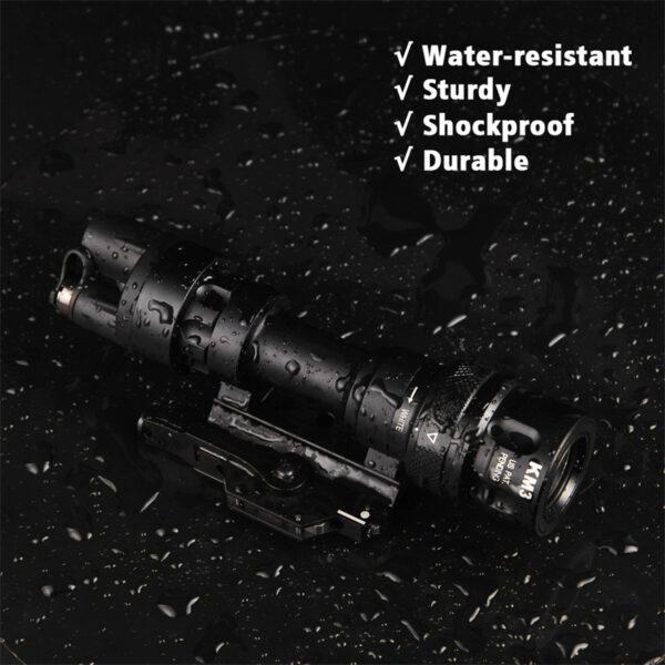M952V Outdoor LED lighting Strong Light Tactical flashlight - Imagen 4