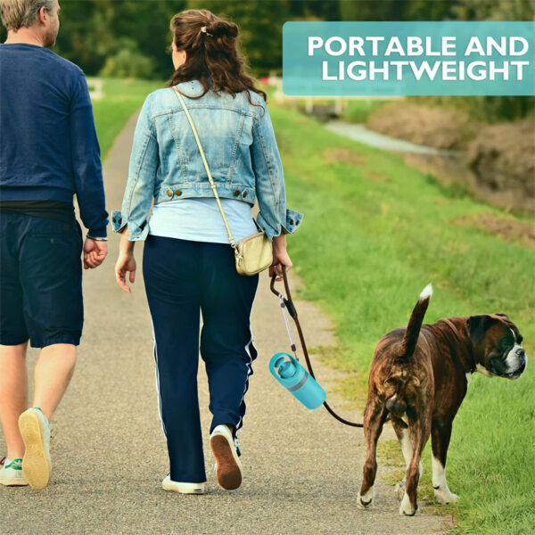 Portable Lightweight Dog Pooper Scooper With Built-in Poop Bag Dispenser Eight-claw Shovel For Pet Toilet Picker Pet Products - Imagen 5