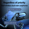 Bone Conduction Headphones TWS Earbuds Ear Clip Bluetooth 5.3 Touch Wireless Earphone In-Ear Bass HIFI Sports Headset - Imagen 10