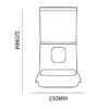 Pet Automatic Feeder Large Capacity Smart Voice Recorder APP Control Timer Feeding Cat Dog Food Dispenser With WiFi Pet Bowl - Imagen 5
