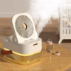 Humidifier Spray Fan Portable Fan Air Cooler Air Humidifier USB Mist Fan Desktop Fan With Night Light For Summer Home Appliance - Imagen 5