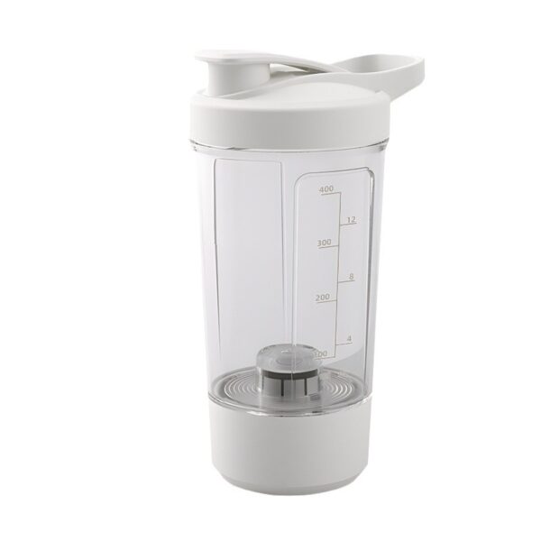 400ML 14oz Electric Protein Powder Mixing Cup Automatic Shaker Mixer Shake Bottle Milk Coffee Blender Kettle Fro Gym 1200mAh - Imagen 3