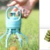 Portable Lightweight Dog Pooper Scooper With Built-in Poop Bag Dispenser Eight-claw Shovel For Pet Toilet Picker Pet Products - Imagen 3