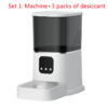 Pet Automatic Feeder Large Capacity Smart Voice Recorder APP Control Timer Feeding Cat Dog Food Dispenser With WiFi Pet Bowl - Imagen 8