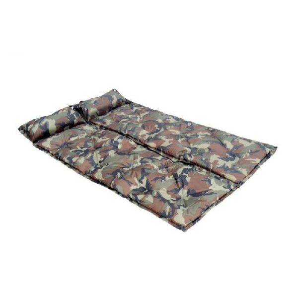 Camo Automatic Inflatable Cushion With Pillow Outdoor Camping Camping Damp - Imagen 3
