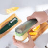 Storage Type Peeling Knife Potato Cucumber Peeler With Storage Tube Apple Fruit Vegetable Scratcher Household Kitchen Gadge - Imagen 5